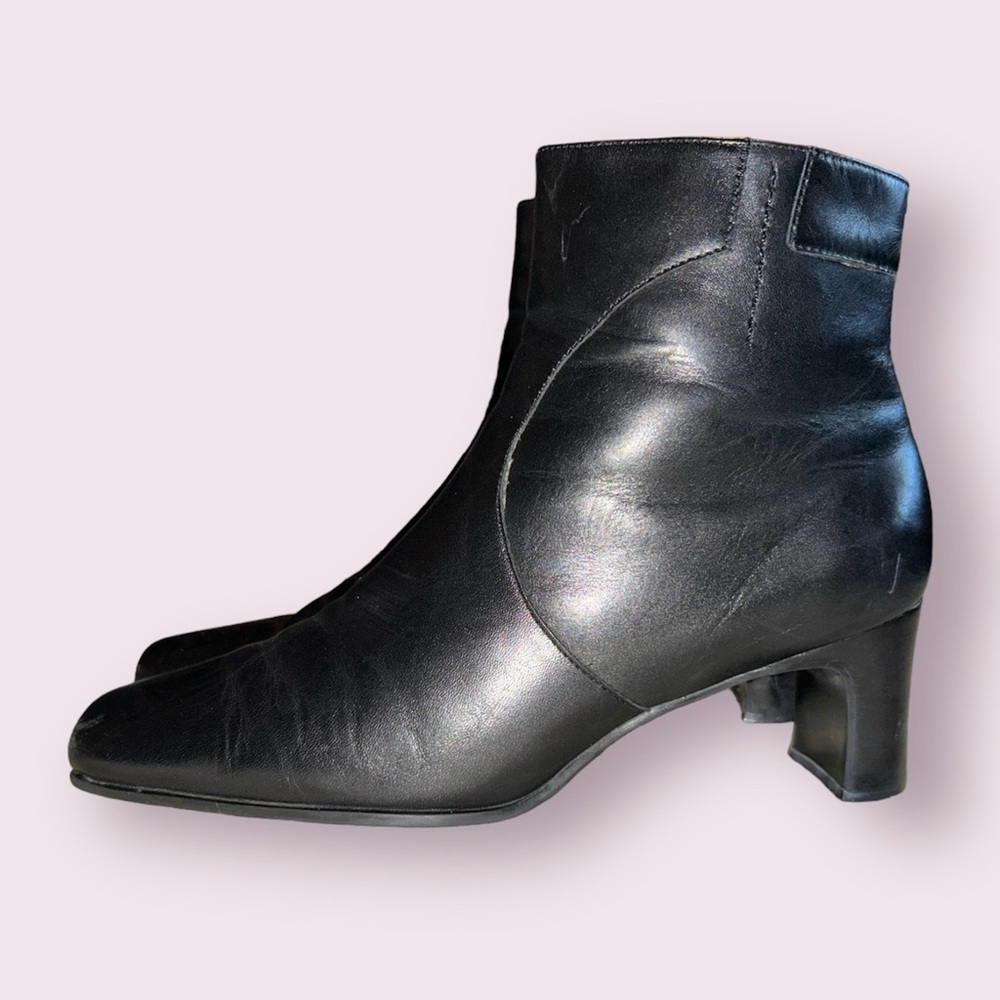 naturalizer black boots size 7.5 womens